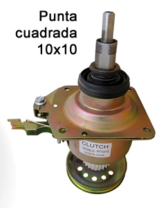 Caja Accionamiento mecanismo - Punta Cuadrada 10 x 10 mm Reten 60 mm 