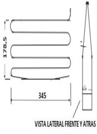 Resistencia No Frost Bosch Duplex 3W