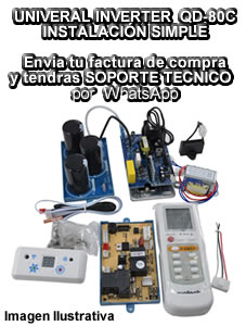 Placa Electronica Universal Sistema Inverter Mod. QD-80c