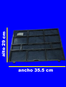 Filtro Plast para Split Ancho 35.5 cm x 29 cm