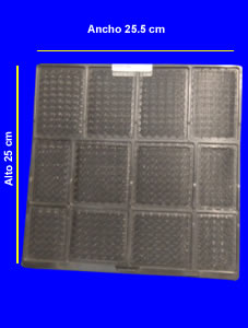 Filtro Plast para Split Ancho 25.5 cm x Alto 25 cm