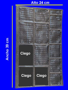 Filtro Plast para Split Ancho 39 cm x Alto 24 cm
