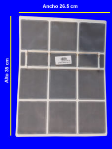 Filtro Plast para Split Ancho 26.5 cm x Alto 35 cm