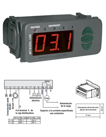 Control Digital de Temp Mt512 Ri Llog - Combistato - Frio/Calor 1 Sonda 12/24v