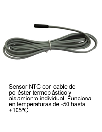 Sb41 Sonda Temperatura Ntc para Combistato Punta Negra