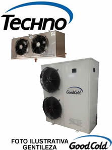 Good Cold Linea Techno Split Alto Rendimiento - 30% Ahorro Energia 5 Hp R404A 380V - MT 