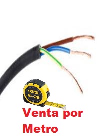 Fraccionado Cable Vaina Redonda Tpr 3 x 1.5 mm Venta x Metro