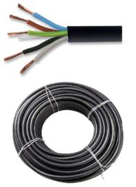 Cable Vaina Redonda Tpr 5 x 1.5 mm Rollo 100 Mtrs