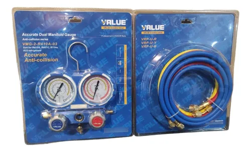 MANIFOLD VALUE VMG2 R410 R407 R134 R22 R404 (BLISTER)