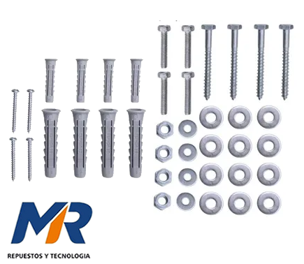KIT FIJACION COMPLETO PARA AA HASTA 6000 FRIGORIAS