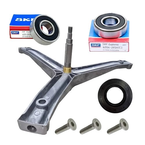 KIT COMPLETO SOPORTE DREAN BLUE/NEXT 6 Y 7 KG+RODILLOS+RETEN+TORNILLOS